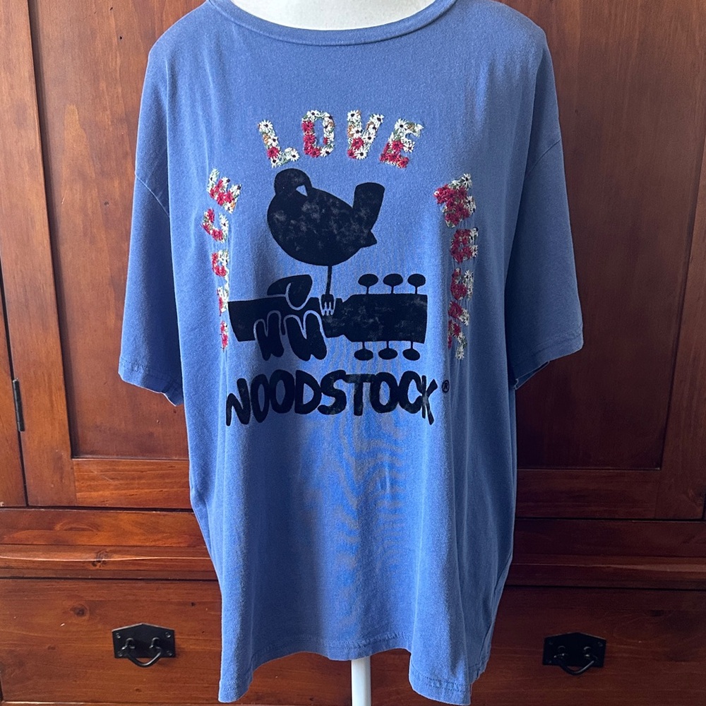 Blue Graphic T-Shirt